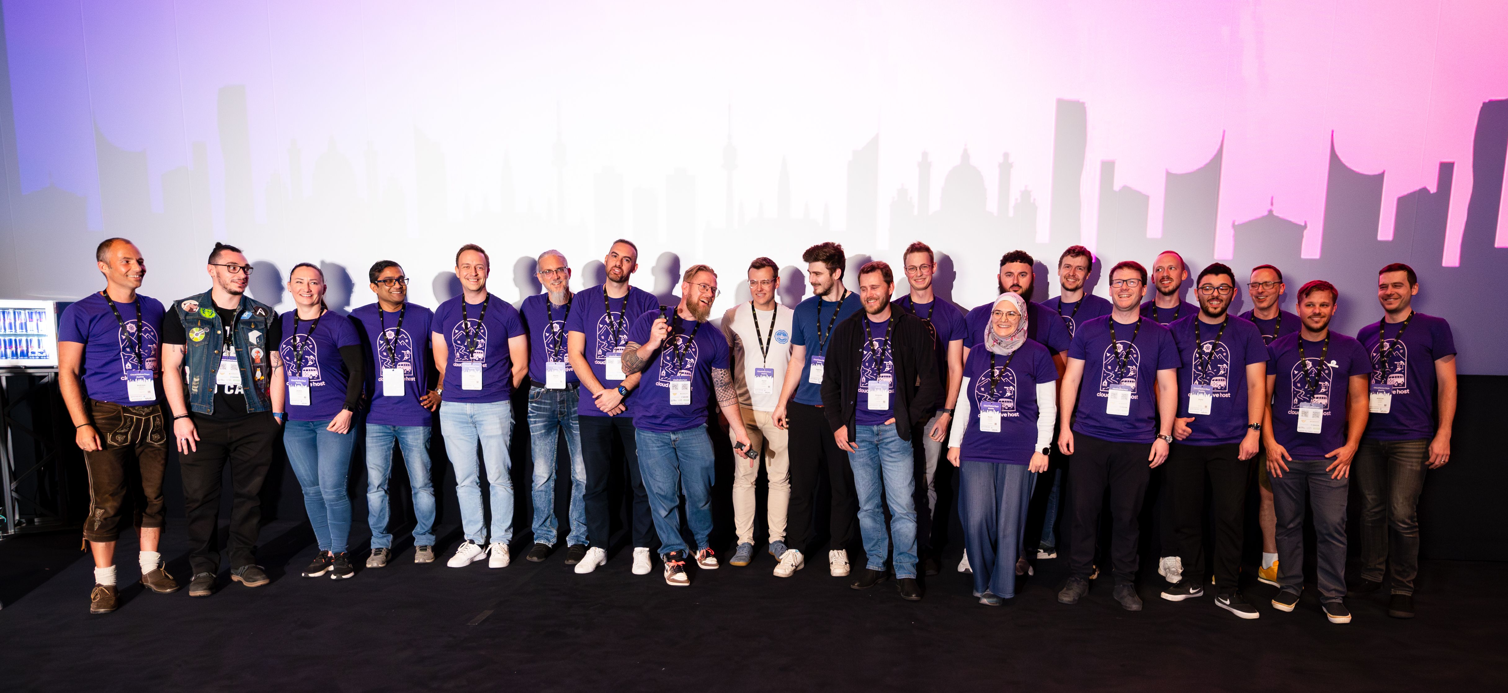 Volunteers at Cloud Native Days Austria