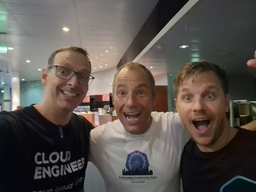 Some of the organizers of KCD Austria 2023